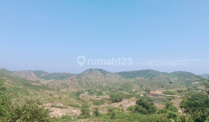 Tanah di dekat pantai Mawun,Mancing dan Tampah lombok tengah dengan pemandangan bukit dan sedikit icean view 2