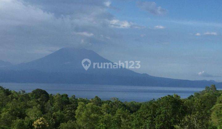 Tanah Dj Kutampi Nusa penida Dengan Pemandangan Laut Dan Gunung Agung Sudah Ada Imb Dan Listrik Dan Resort Plan  1