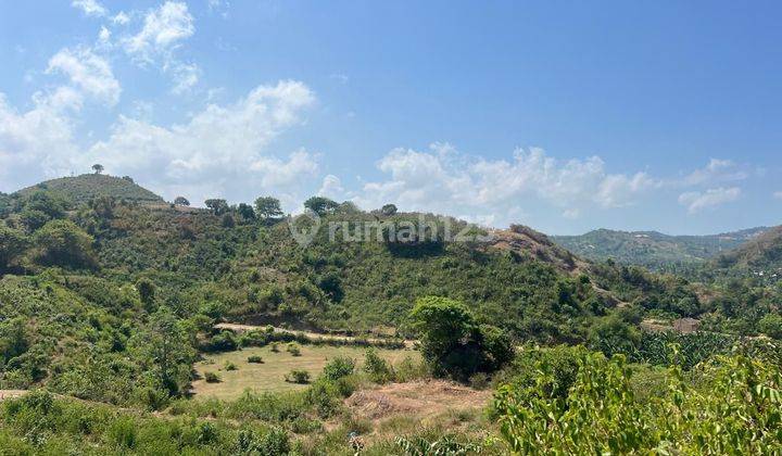 Tanah DiMawun Dengan View Bukit, Akses Tidak Jauh Dari Area Wisata Dan Pantai, Harga Sangat Menarik  2