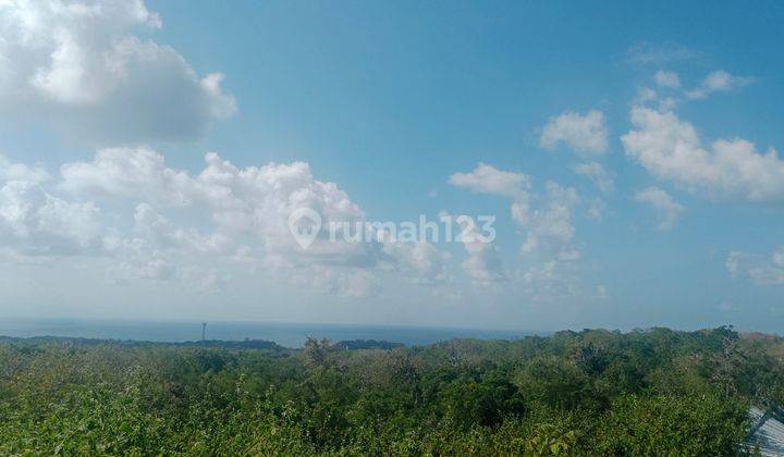 Di Lepas Cepat Tanah Full View Di Nusa Dua , Di sekitarnya Sudah Banyak Villa, Suasana Tenang 