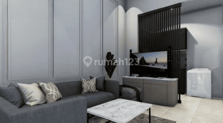 Rumah Modern Murah 2 Kamar Design Elegan Akses Dekat Stasiun 10