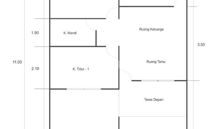 Rumah Murah Mulai 190jutaan Design Minimalis Mewah Dekat Stasiun 7