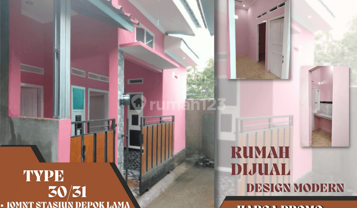 Cluster Murah Siap Huni di Citayam Lokasi Strategis 10mnt Stasiun 1