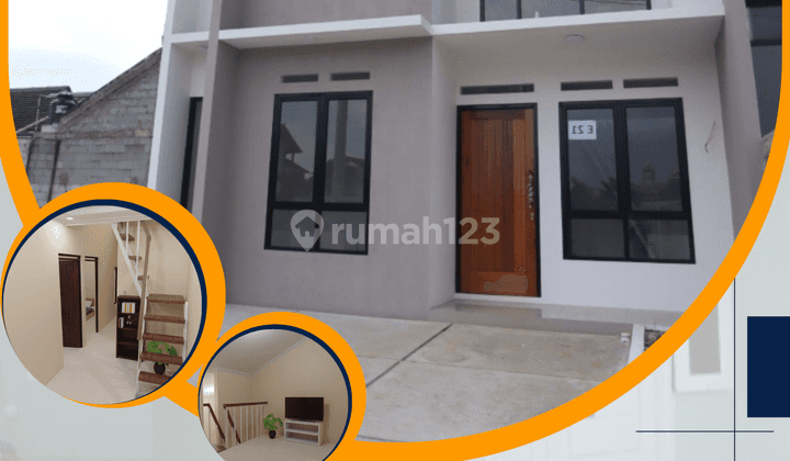 Rumah Dua Kamar Design Modern Dekat Stasiun Citayam Dan Exit Tol 1