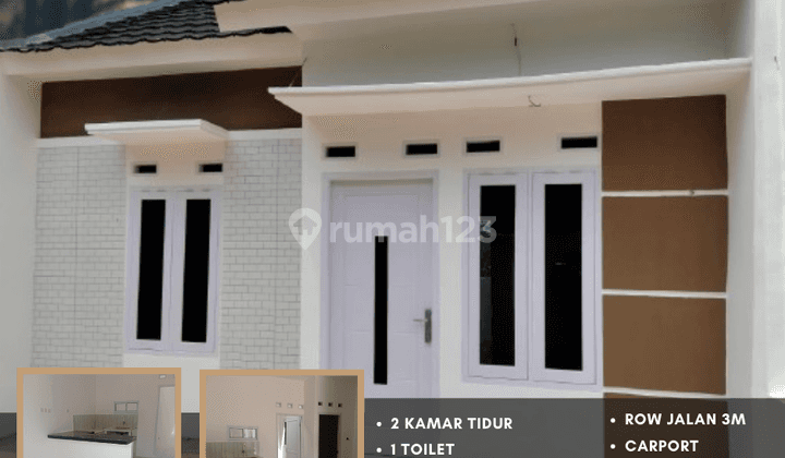 Rumah Baru Semi Minimalis Harga Murah Meriah Akses Dekat Stasiun 1