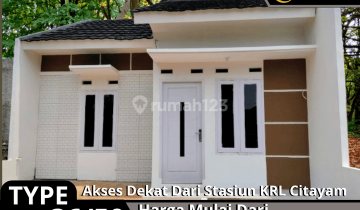 Rumah Murah Mulai 190jutaan Design Minimalis Mewah Dekat Stasiun 1