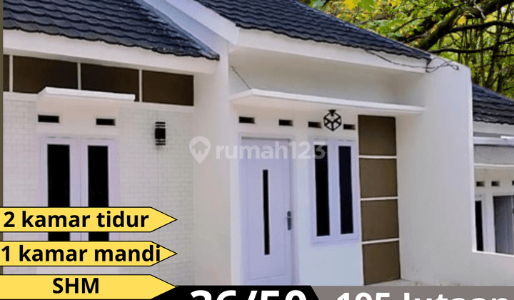 Rumah Berdesign Modern di Lokasi Asri Strategis Dekat Stasiun 1