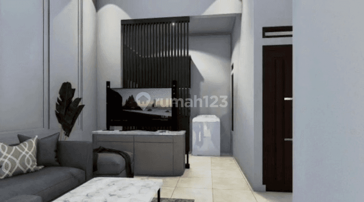 Rumah Modern Murah 2 Kamar Design Elegan Akses Dekat Stasiun 13