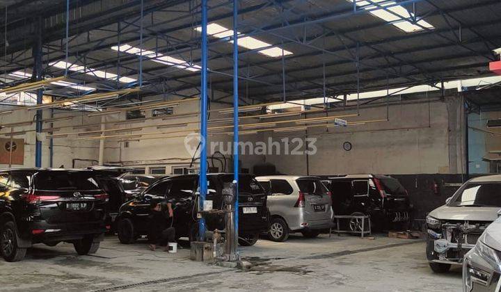 Dijual Bangunan Gudang Workshop Showroom  Kebon Jeruk 2