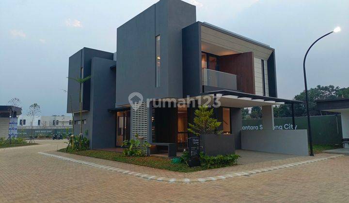 Rumah Mewah 2Lt lebar 8 bonus stasiun, dekat pintu tol 1