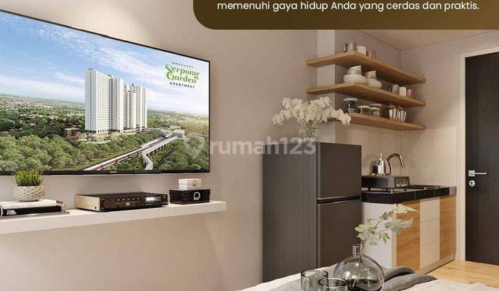 Apartemen Serpong Garden 2BR Furnished Dekat Atmajaya Bsd 1