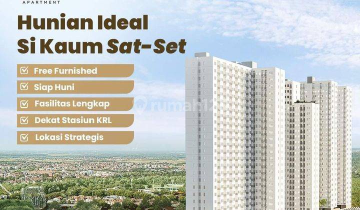 Dijual Apartemen Sebelah Stasiun Dekat Aeon Mall Bsd 2