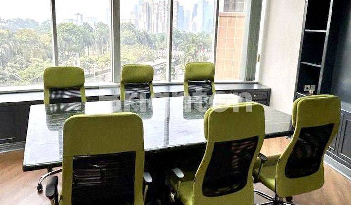 Murah Office Space Menara Sudirman 218 m² Full Furnished Jakarta Selatan 2