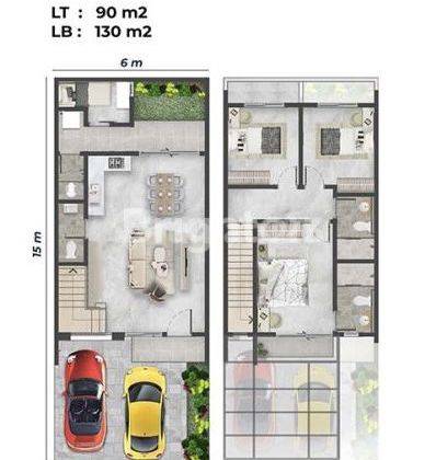 Termurah!! Rumah Brand New Villa Pasir Putih 5 Type Pinus 6x15 m Pasir Putih Residence PIK 2 2