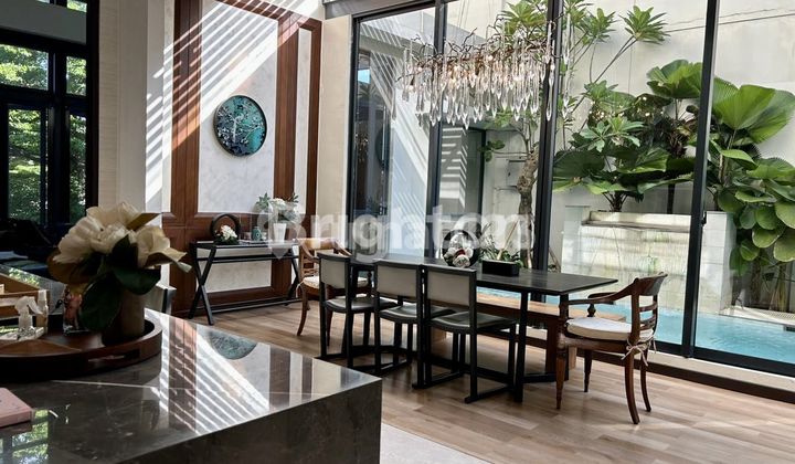 For Quick Sale! Luxurious Navapark Cluster Lancewood Home 12x28 m with Full Furnished Pool CR BSD City 2