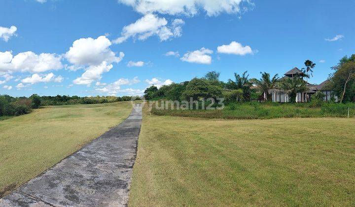 Tanah golf / ocean view Lokasi Prime Jarang Ada Di Pecatu Bali