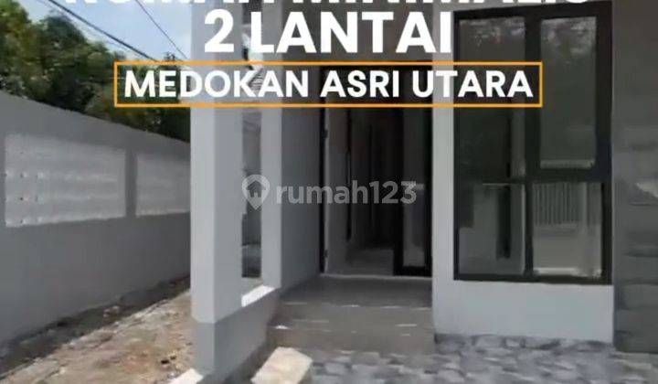 DIJUAL RUMAH BARU SIAP HUNI HOOK 2 LANTAI @MERR -RUNGKUT MURAH  1