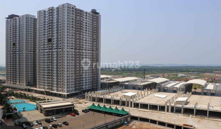 jual cepat tokyo riverside furnished bagus tower e midzone 21m2 2