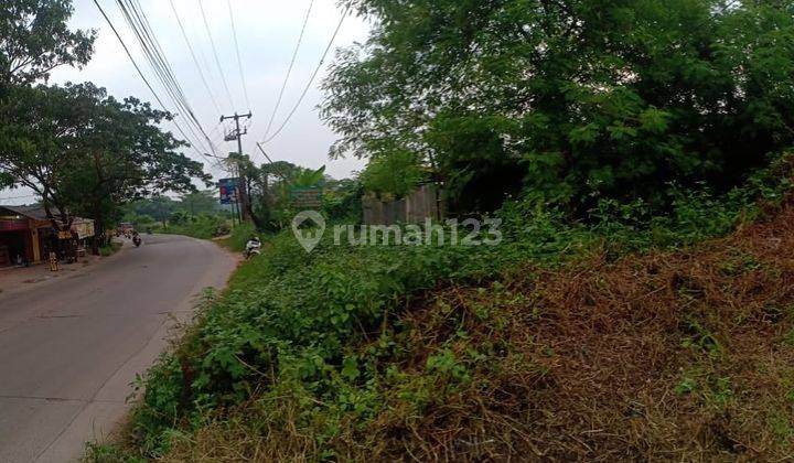 Tanah Ex Pabrik Berada di Jalan Raya Cisoka 3
