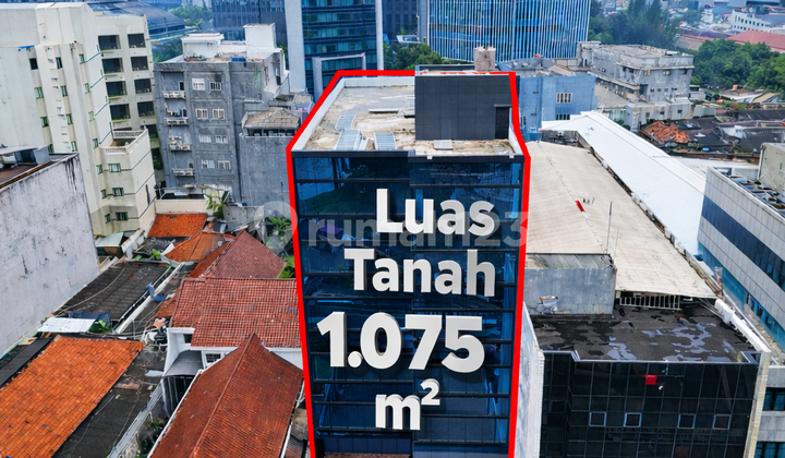 Gedung Baru 7 Lantai di Menteng - Strategis Parkir 50 Mobil!