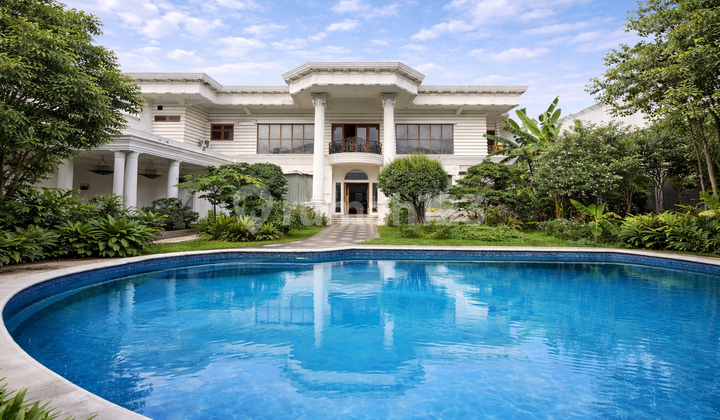 Rumah Mewah Metro Pondok Indah - LT 1.397 M², Kolam Renang, Parkir 11 Mobil, Lokasi Prestisius Rumah Mewah Metro Pondok Indah - LT 1.397 M², Kolam Renang, Parkir 11 Mobil, Lokasi Prestisius