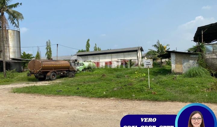 Location on the main road Serang, Cikupa Tangerang, warehouse land area 12,000m²