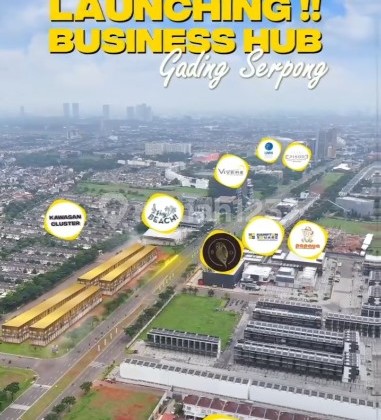 5 M Ruko Business Hub City menghadap boulevard gading serpong ke bsd