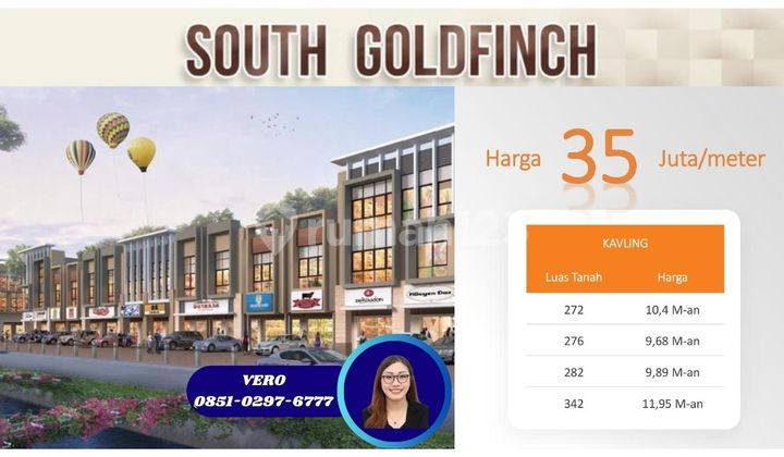 Terbaru KAVLING GOLD FINCH 342m Harga PROMO hanya 35 Jt/m termurah di kelasnya Terbaru KAVLING GOLD FINCH 342m Harga PROMO hanya 35 Jt/m termurah di kelasnya