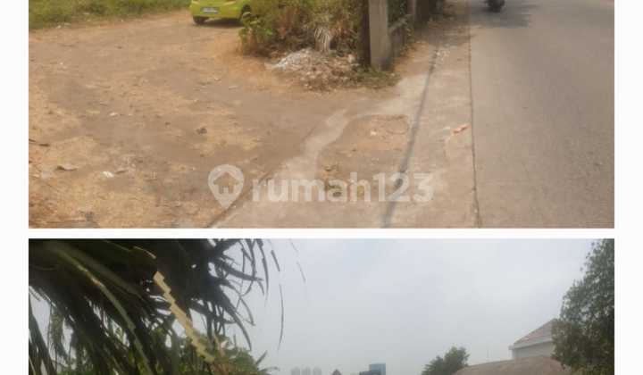 Land in a Good Location, Area 2,028m², Square Shape, Pagedangan Main Road.