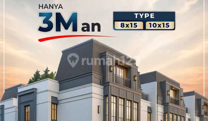 Murah Banget ALTADENA Gading Serpong PARAMOUNT LAND 4 Kamar Cuma 3 Man 2
