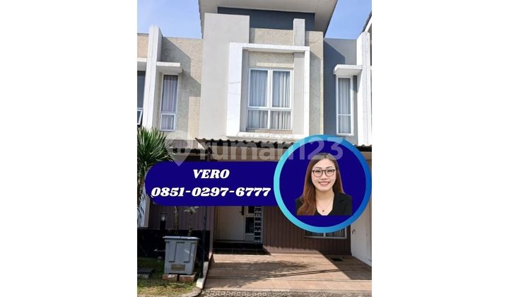 Rumah Nyaman Dihuni Dijual di Cluster Rossini Kawasan Symphonia Gading Serpong
