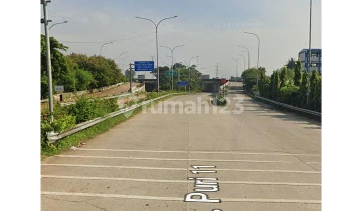 For Rent Cheap Lot PURI 11 Facing Road Build Here Automatically Crowded!!