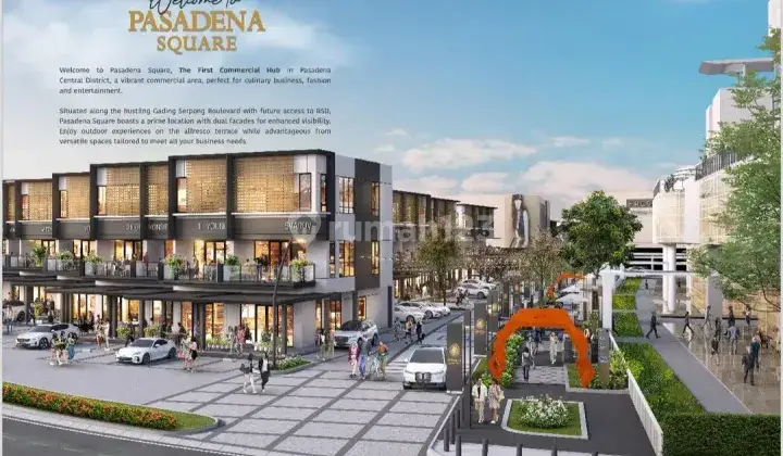 Hadap Jalan Raya Di Pasadena Start 3MAN Alfresco Paling Strategis 1