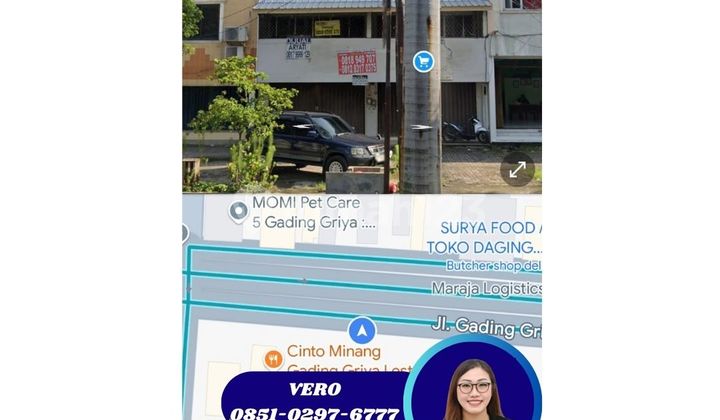 JUAL CEPAT 2 RUKO HANYA 4 M Gading Griya Lestari (2 unit gandeng). JUAL CEPAT 2 RUKO HANYA 4 M Gading Griya Lestari (2 unit gandeng).