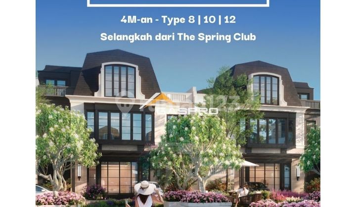 Bellefont East Summarecon Gading Serpong Starting from 4M Connected to many toll accesses and malls BELLEFONT Gading Serpong