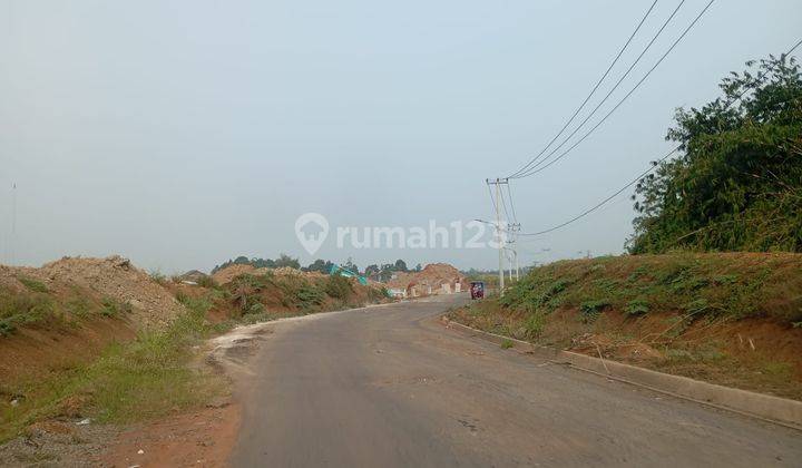 Dekat Stasiun Jatake, Jual Tanah Cisauk Luas 100an SHM 2