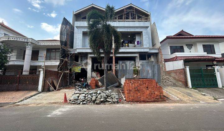 Dijual Rumah Baru 4 Lantai di Puri Indah Jakarta Barat SHM 1