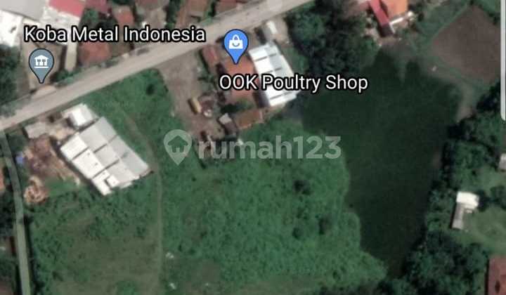 Dijual Lokasi Tanah di Pinggir Jalan Raya Jls Tigaraksa - Legok