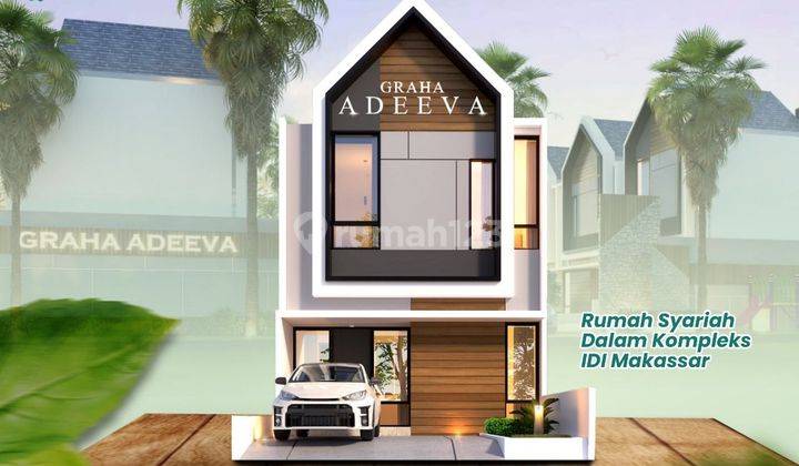 Rumah 2 Lantai Harga Terjangkau Lokasi Kompleks Idi Tello Baru 1