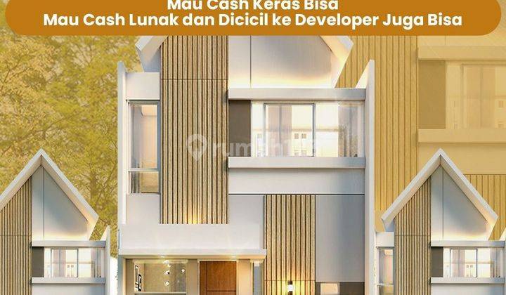 Rumah Dijual, 2 Lantai Lokasi Hertasning Dekat Toko Satu Sama 1