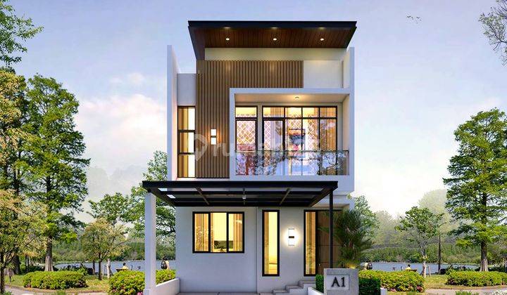 Dijual Rumah 2 Lantai Desain Minimalis Modern Dekat R.ssyeh Yusuf 1