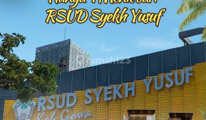 Rumah 2 Lantai Hanya Beberapa Menit Dari Mesjid Syekh Yusuf 1