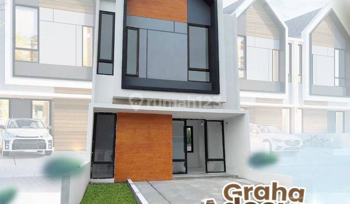 Rumah 2 Lantai Desain Scandinavian Kota Makassar 1