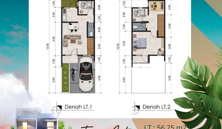 Rumah 2 Lantai Desain Modern Dekat Mall Panakukang Makassar 2