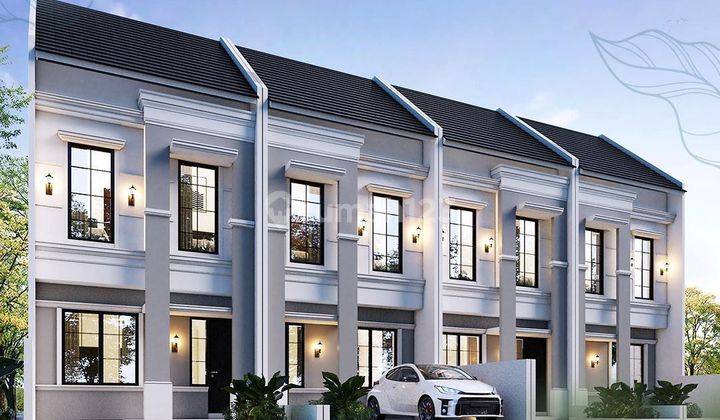 Rumah Elegant 2 Lantai Desain American Classic Di Makassar 1