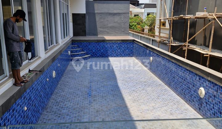Rumah Mewah Katamaran Pik Private Pool D Jual Cepat