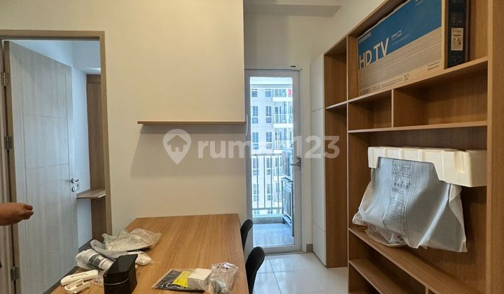 Two-bedroom furnished apartment in PIK2, new, for rent, ready to occupy.