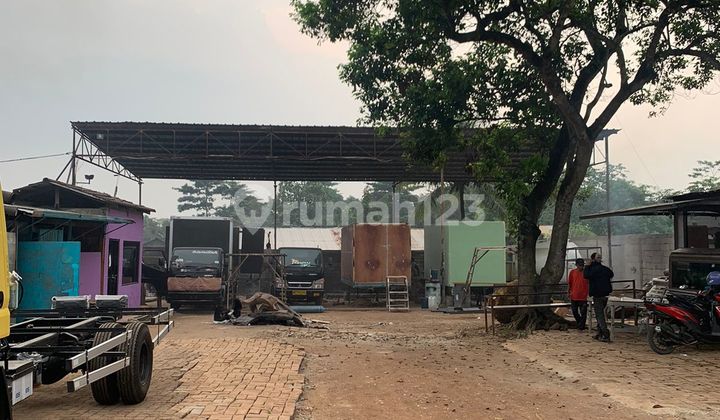 Lahan Strategis Samping Pintu Tol Setu Selatan