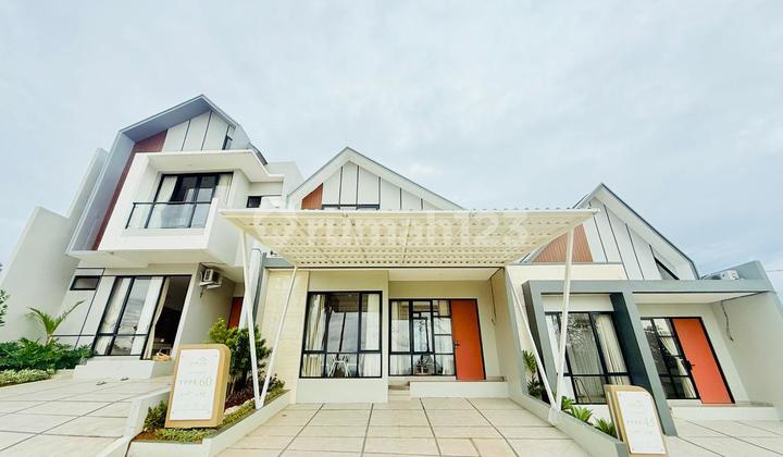 Rumah 2 lantai Indent 12 bulan setalah akad ,udara sejuk ,pernafasan lancar,view 360 derajat pegununungan,Akses Startegis di Sentul.