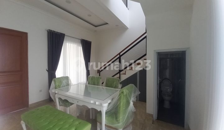 Rumah Baru 2 Lantai Full Fursnish,Ada Kolam Renang,Surat SHM, 7 Menit Dari Aeon Mall & Exit Toll Sentul City.